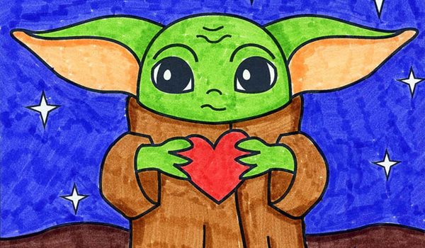 آموزش نقاشی بیبی یودا برای کودکان 👶🎨 – راهنمای پدر و مادرها 1 عکس بیبی یودا جنگ ستارگان