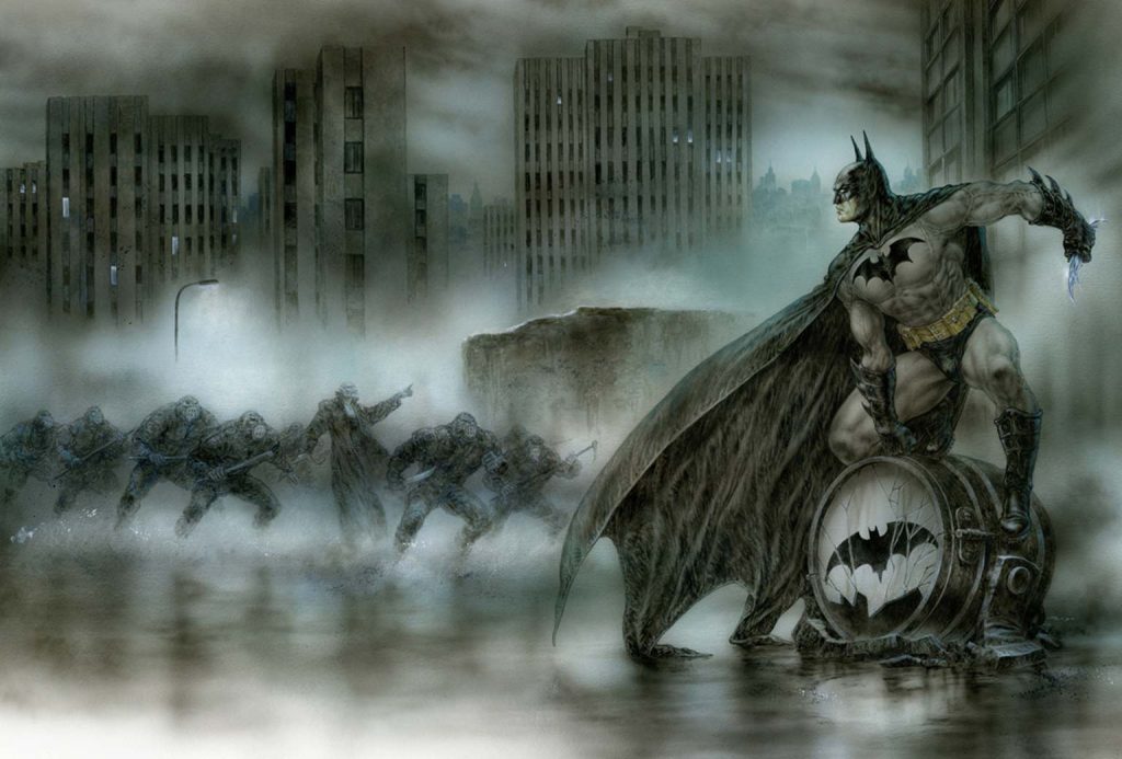 بهترین سبکهای نقاشی برای شروع یادگیری 🎨✨ 5 PROJECTS 2 Laberinto Gris Art gallery Luis Royo Batman II DC 2017